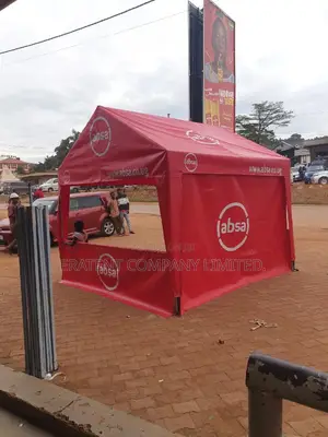 10x10ft Marketing Tent With Galvanised Frame Support