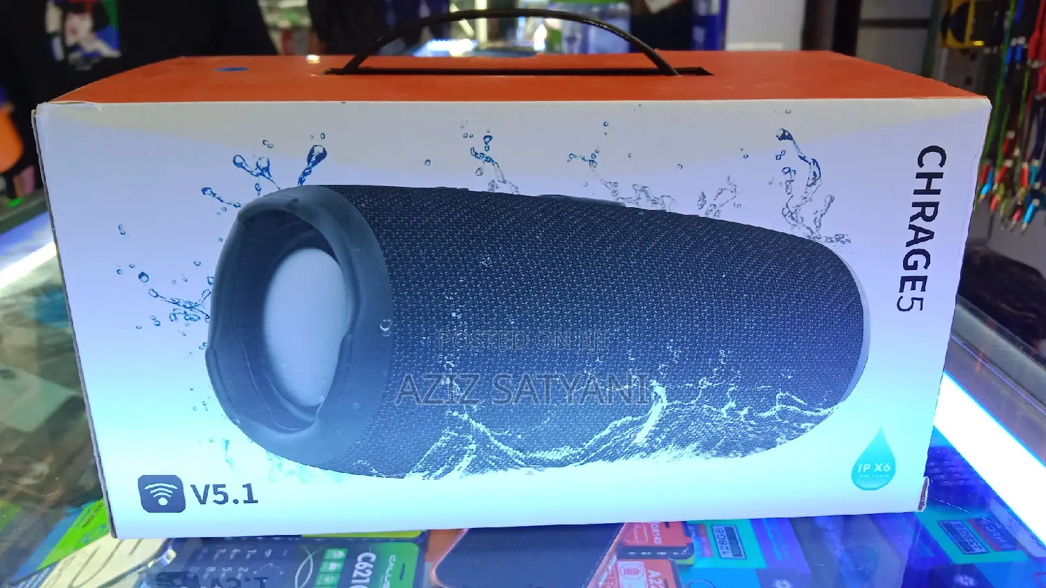 Copy Small JBL Charge 5 Bass Speaker