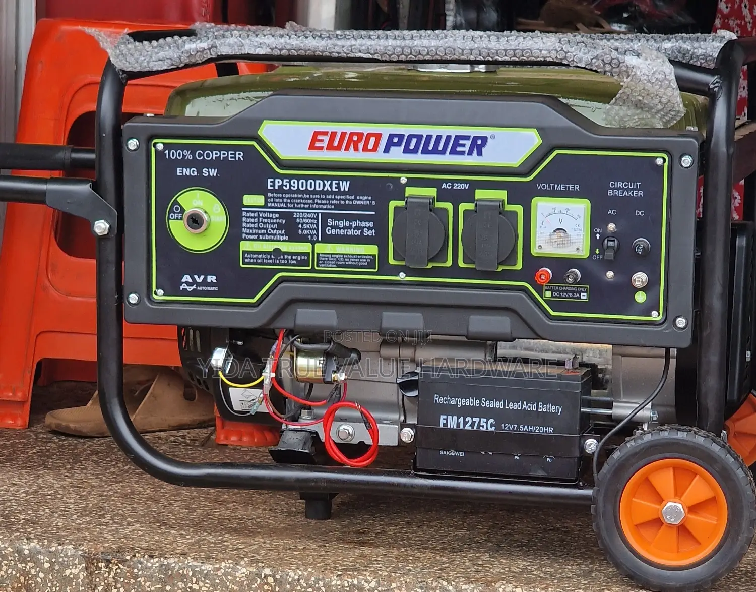 Generator 5 Kva With Wheels