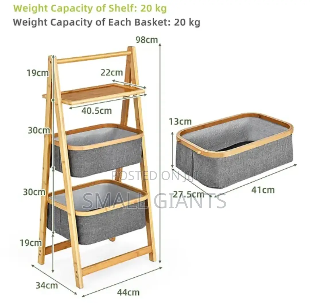 Freestanding a-Frame Laundry Hamper With Shelf