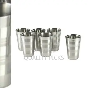 Steel Water Drinking Glass