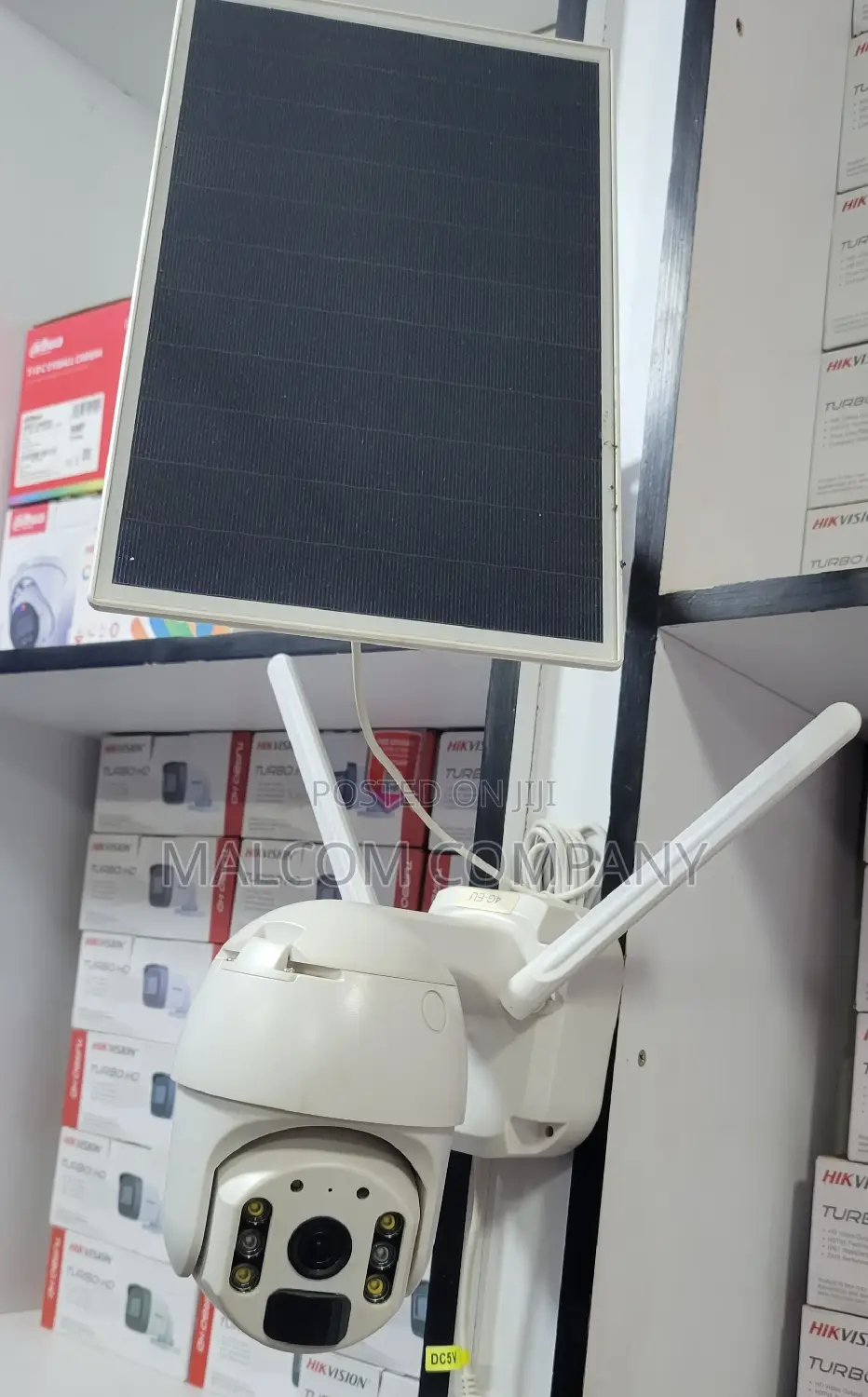 Rotating Solar Energy CCTV Security Camera Simcard.