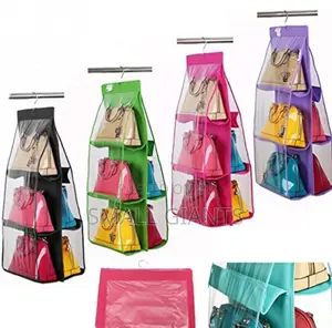 Foldable Hanging Carrier Bag Organizers