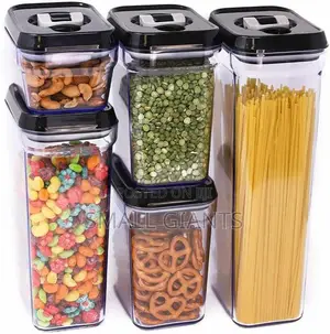 5pcs Airtight Food Storage Containers