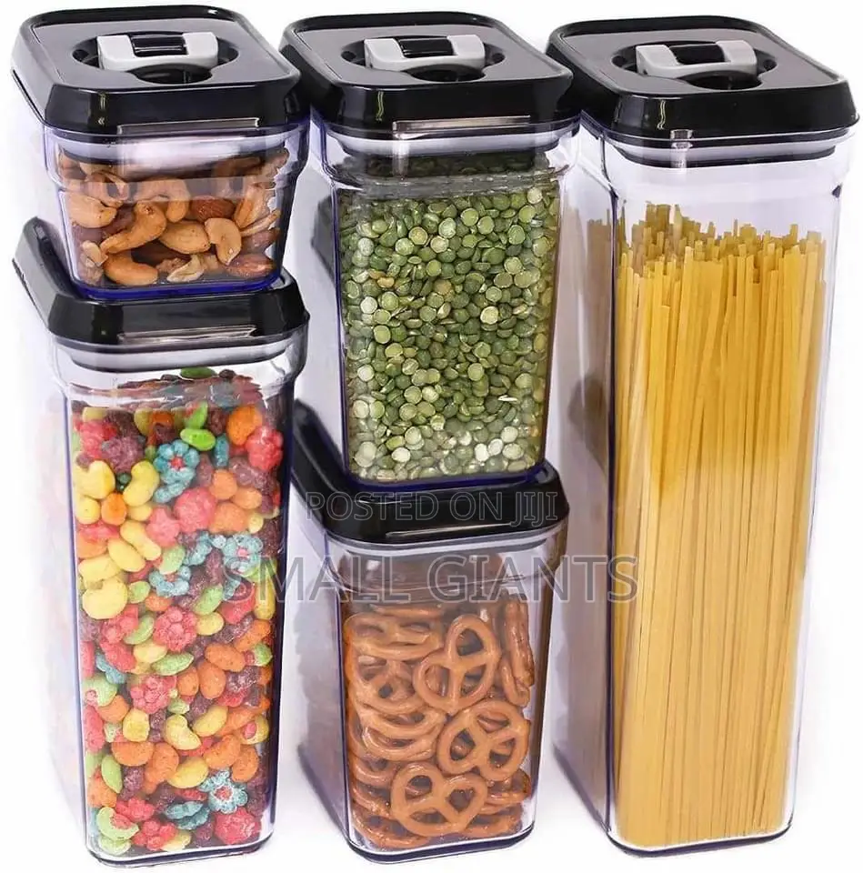 5pcs Airtight Food Storage Containers