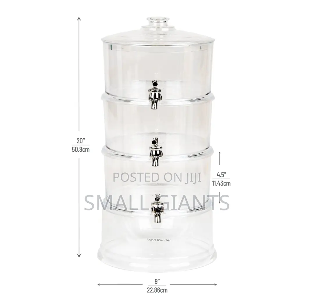 Beverage Dispenser With Ice Bottom