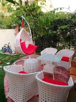 4 Seater Rattan Dinning Table on Order