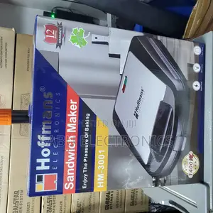 4 Sandwiches - Hoffmans 8 Slice Sandwich Maker- Toaster