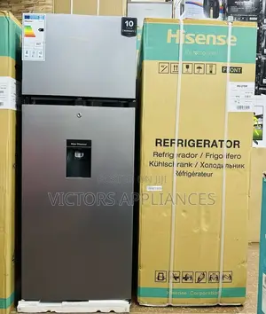 270 Liters Double Door Refrigerator With Water Dispenser