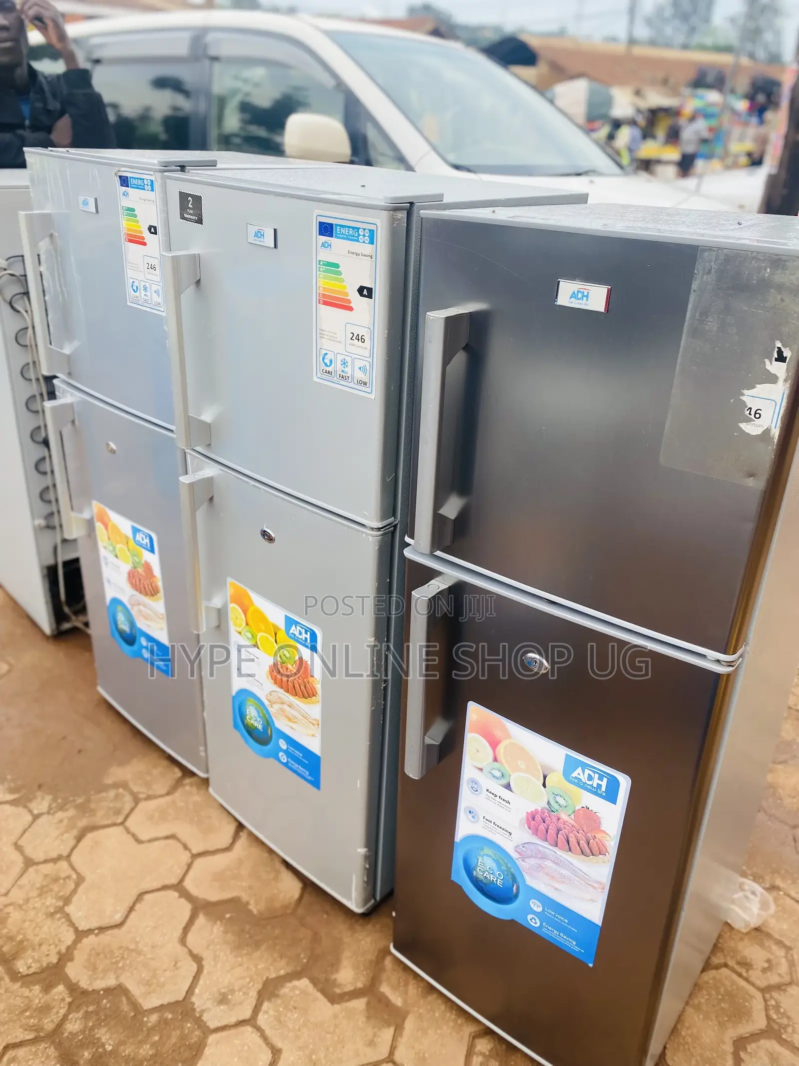 Free Standing Adh Fridge 158L