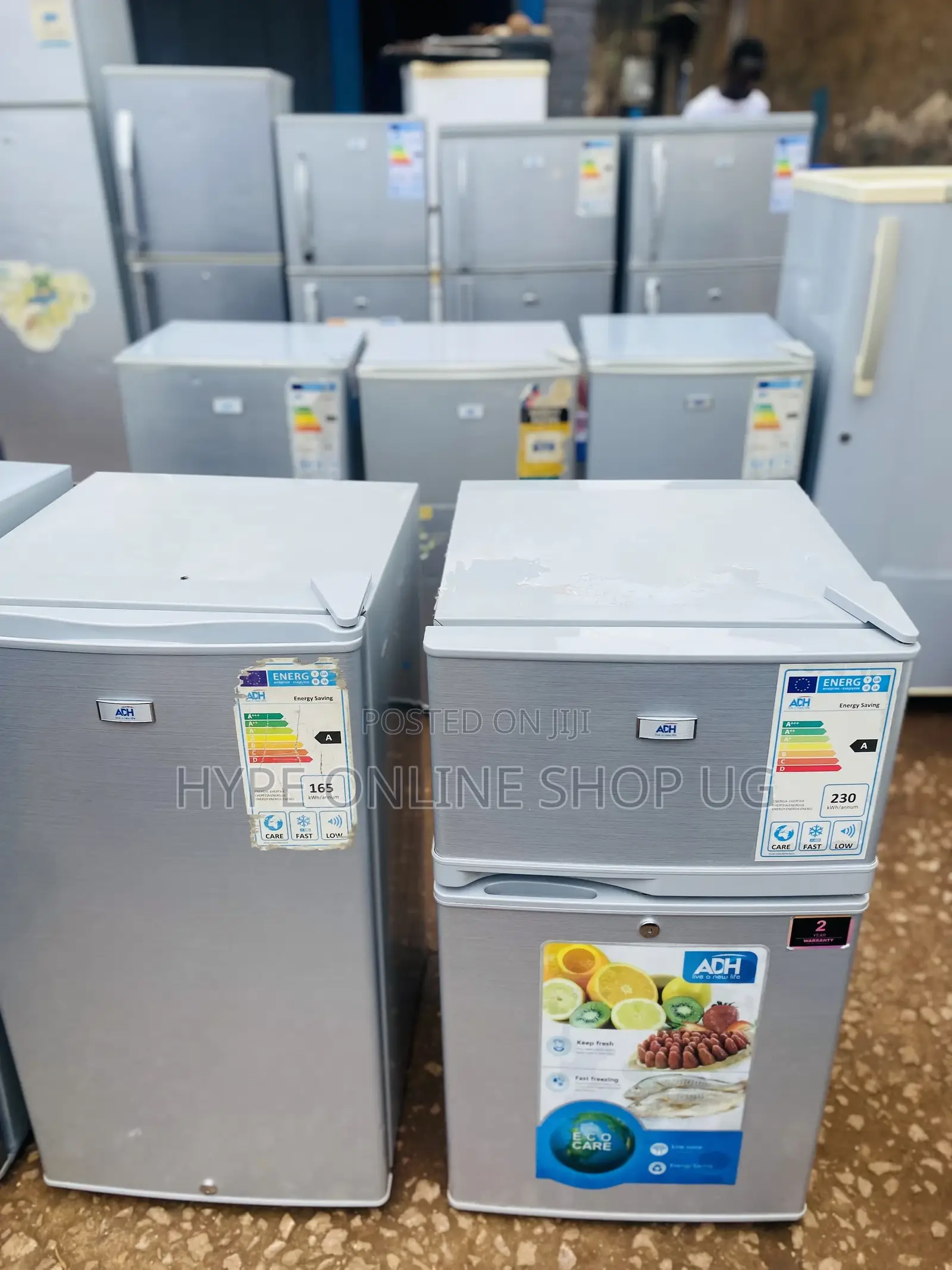 Double and Single Door Used Fridge