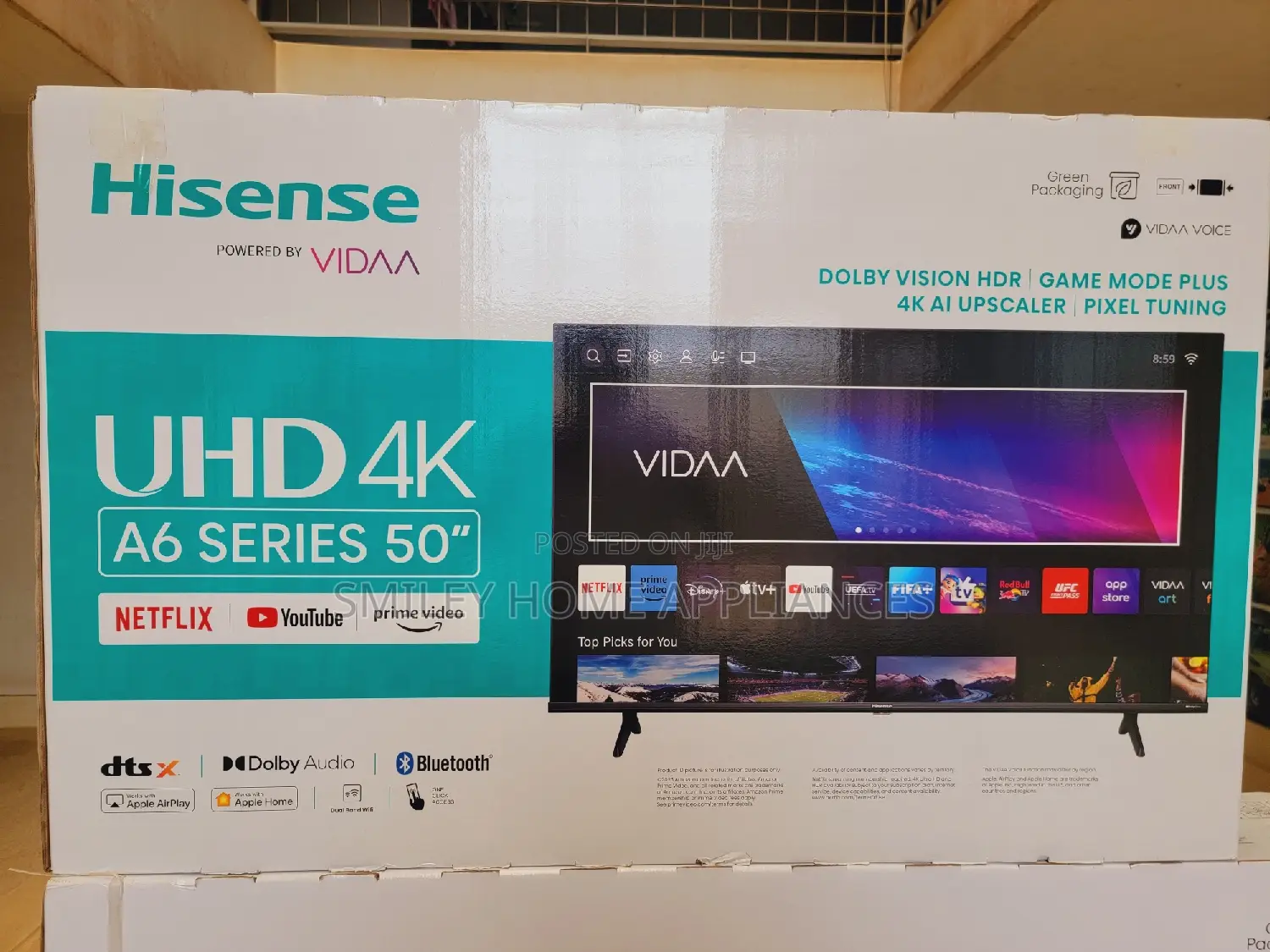 50inches Hisense Smart Tv