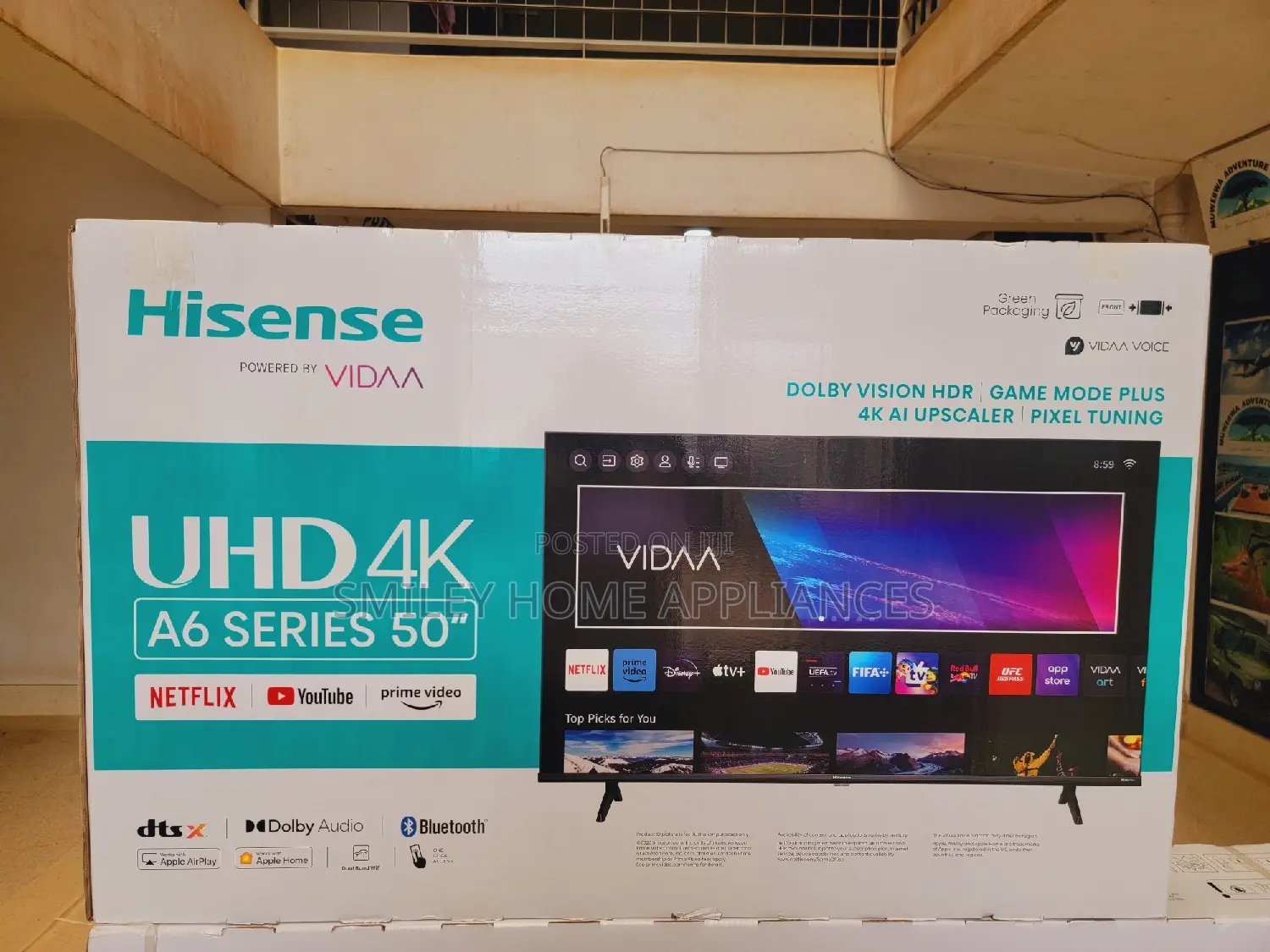 50inches Hisense Smart Tv