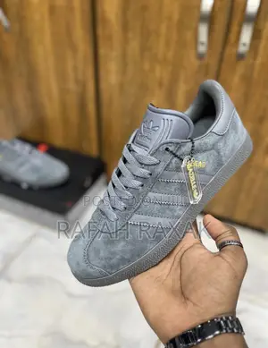 Original Grey Adidas Gazelle Sneaker
