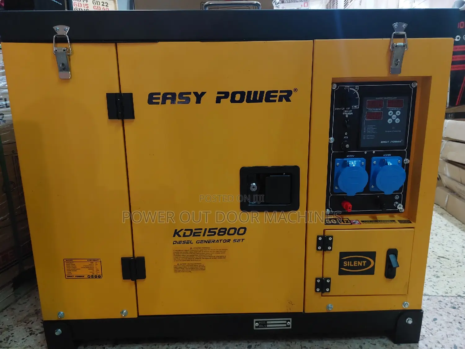 15 Kva Silent Automatic Diesel Generator
