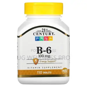 21st Century, Vitamin B6 B-6, 100 Mg, 110 Tablets