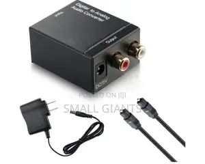 Digital to Analog Audio Converter Optical Fiber