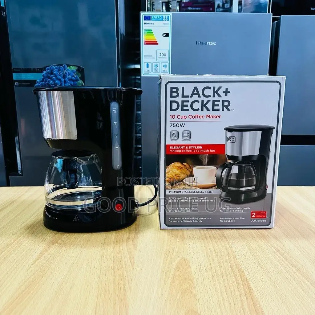 Black and Decker Coffee Maker.