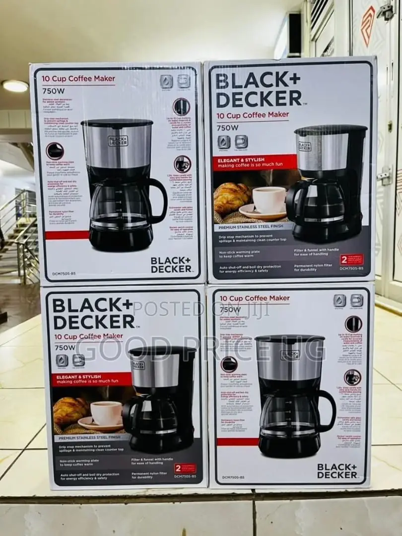 Black and Decker Coffee Maker.