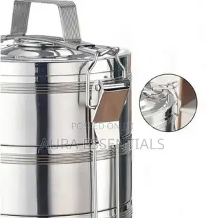 4layers Large Stainless Steel Lunch Box