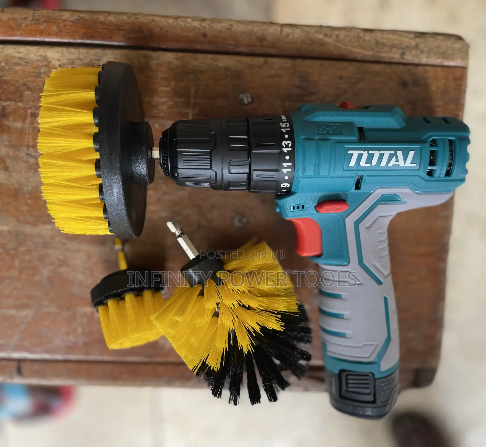 Cordless Drill 12v With Cleaning Brushes