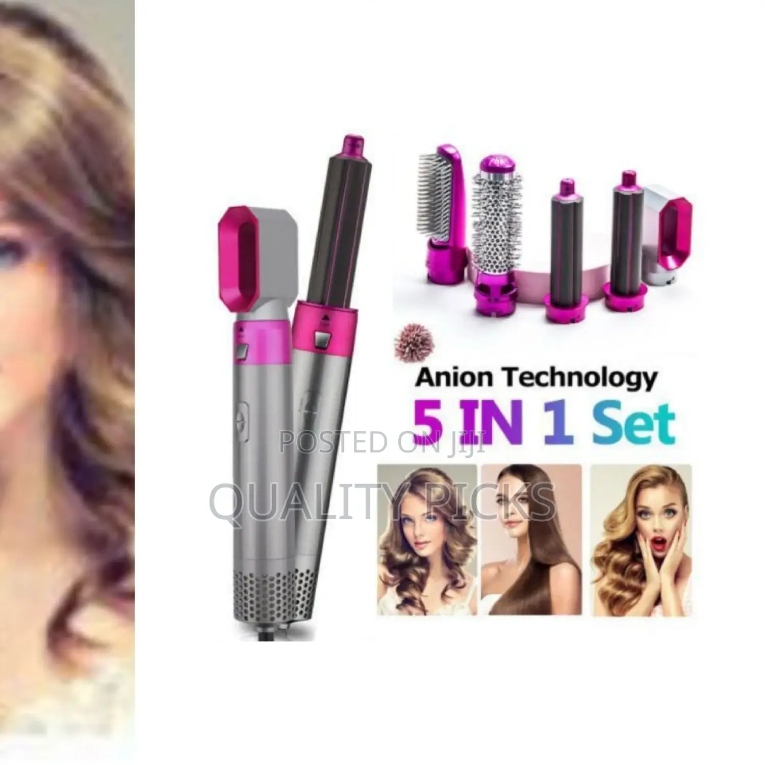 Brand 5 in 1 Hair Straightener