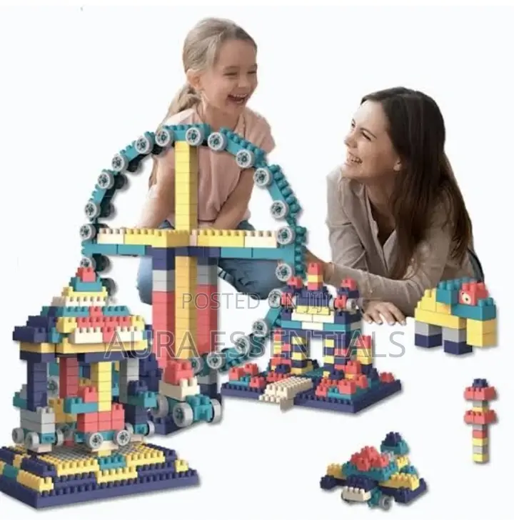Brainy Block Construction Building Blocks Set