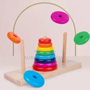 Rainbow Stacking Shape Toys