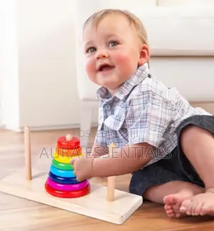Rainbow Stacking Shape Toys