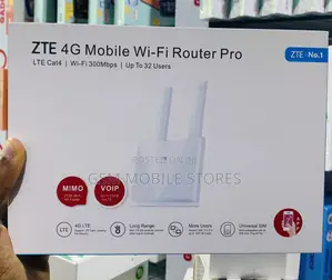 Zte 4G LTE Cpe Router 300mbps Router Cat4
