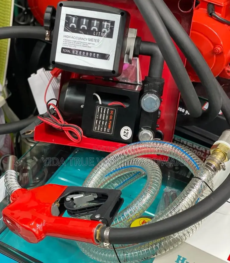 Diesel Transfer Pump and All Its Accessories