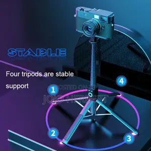 360-Degree Rotating Foldable Bluetooth Selfie Sticks