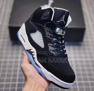 Original Air Jordan 5 Retro Blue Trophy Room Blue Ice