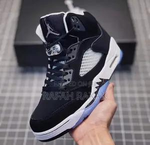 Original Air Jordan 5 Retro Blue Trophy Room Blue Ice