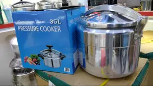 GENERIC 35L Non Electric Pressure Cookers \\ Aluminium/36cm