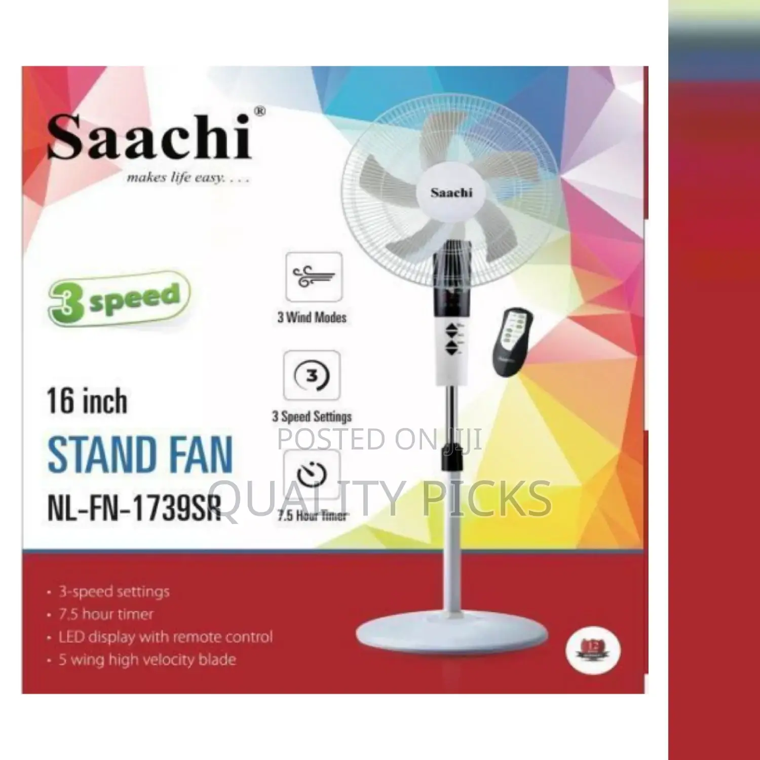 Electric Stand Fan