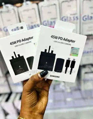 Samsung 45W Charger Super Fast Charging Adapter Cable Galaxy