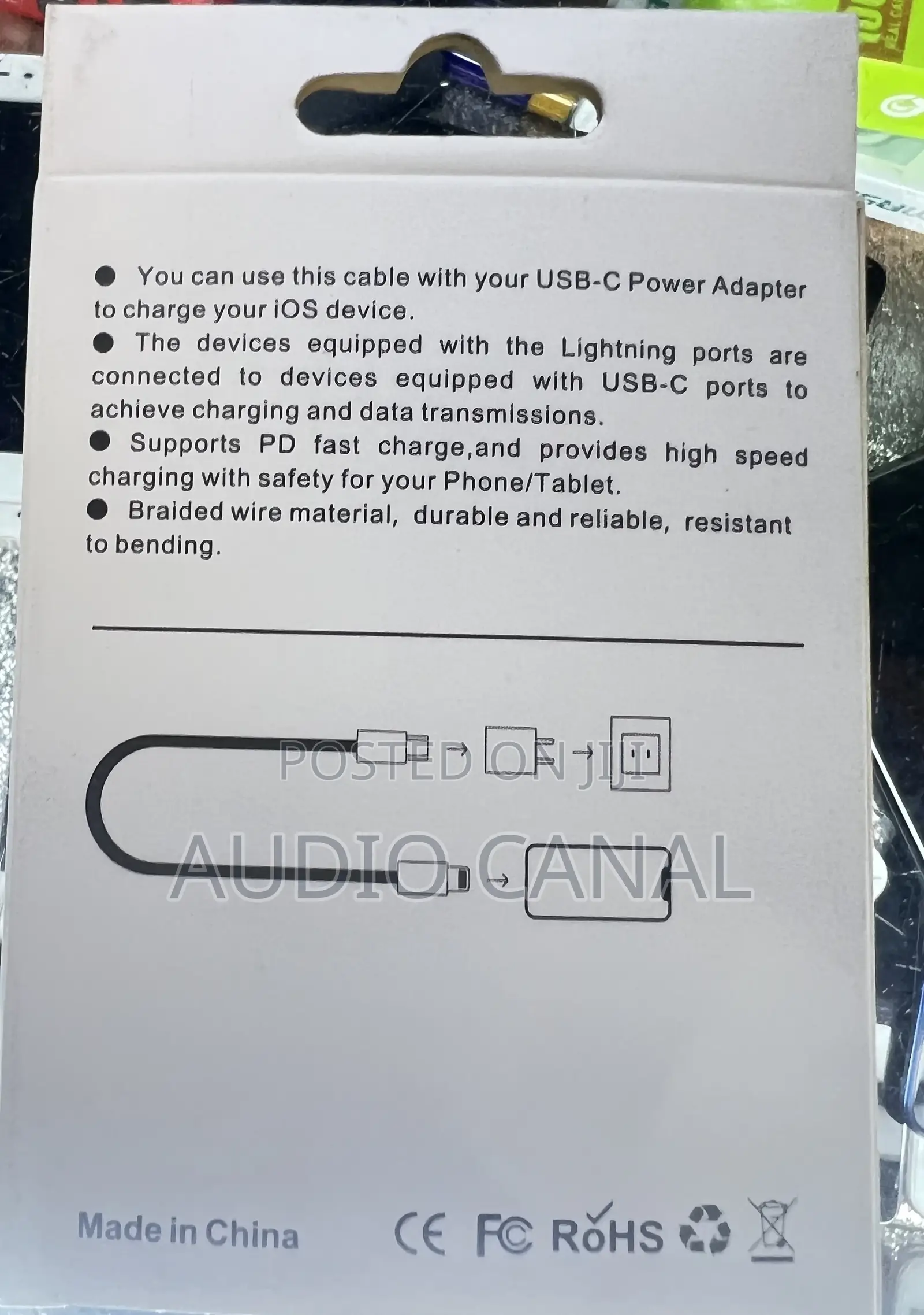 Type C to iPhone USB Cable