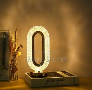 3-Level Brightnesstouch Control Led Crystal Table Lamp