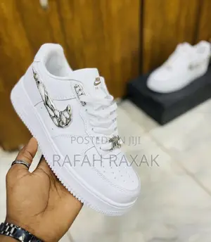 Original Nike Airforce Metallic Tick Sneaker