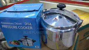 GENERIC 35L Non Electric Pressure Cookers \\ Aluminium/36cm