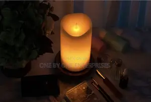 LED Smokeless Candles Battery Operated Real Wax Flikering
