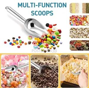 Heavy Duty Stainless Steel Multifunction Scoop