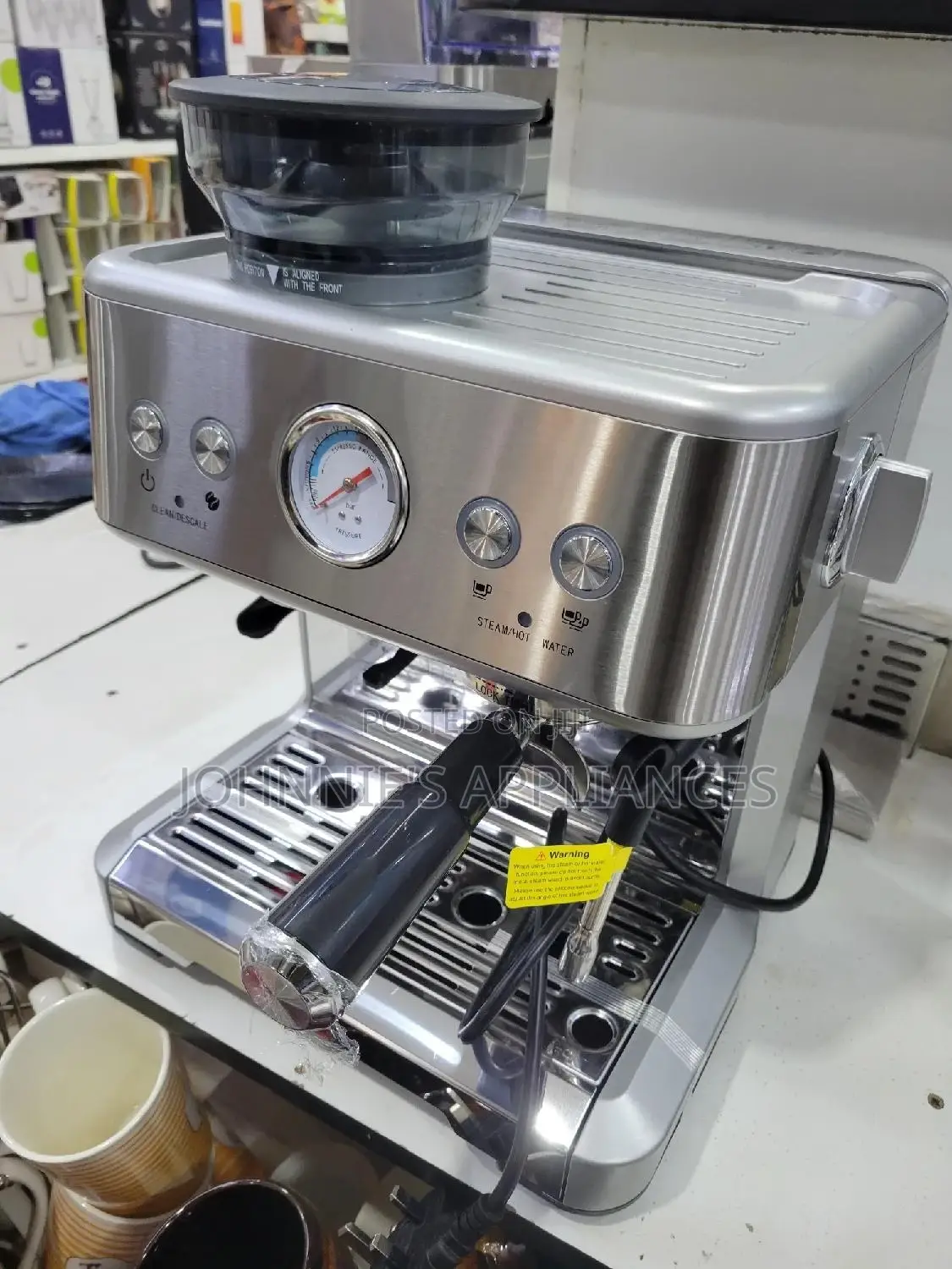 Saarch Electric Coffee Maker Machine With Grinder