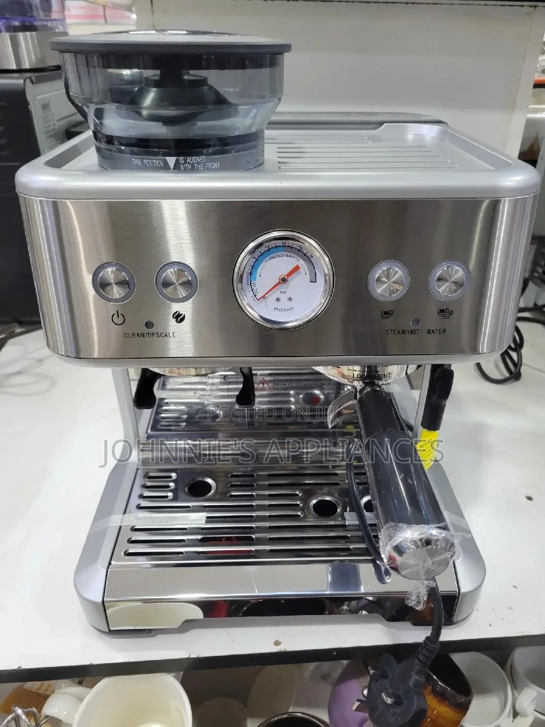 Saarch Electric Coffee Maker Machine With Grinder