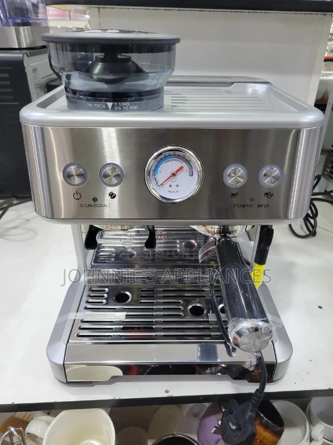 Saarch Electric Coffee Maker Machine With Grinder