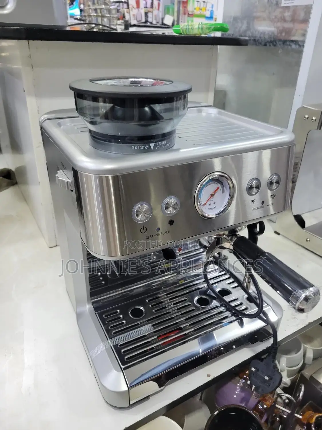 Saarch Electric Coffee Maker Machine With Grinder