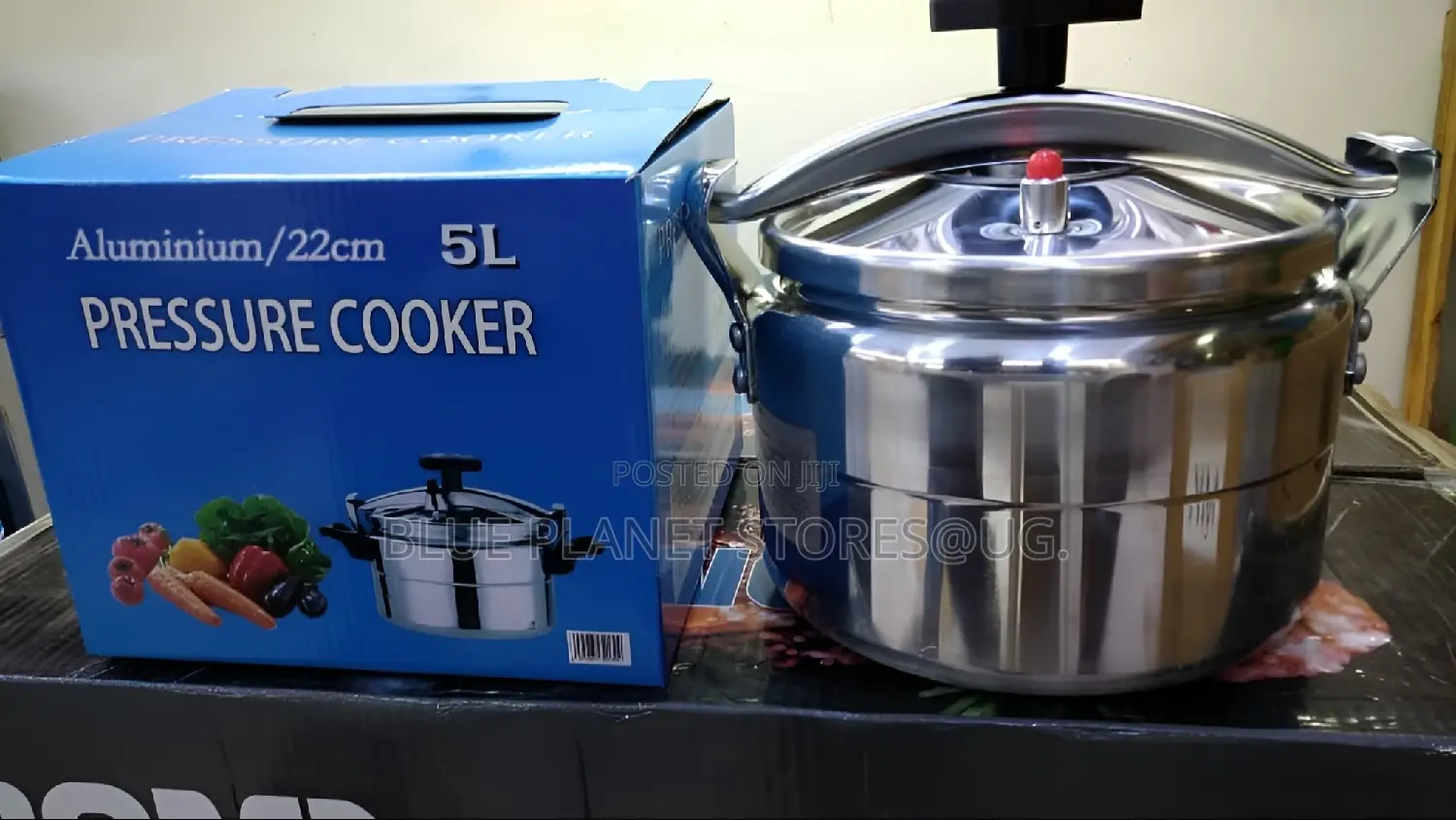 GENERIC 5.0L Non Electric Pressure Cookers \\ Aluminium/22cm