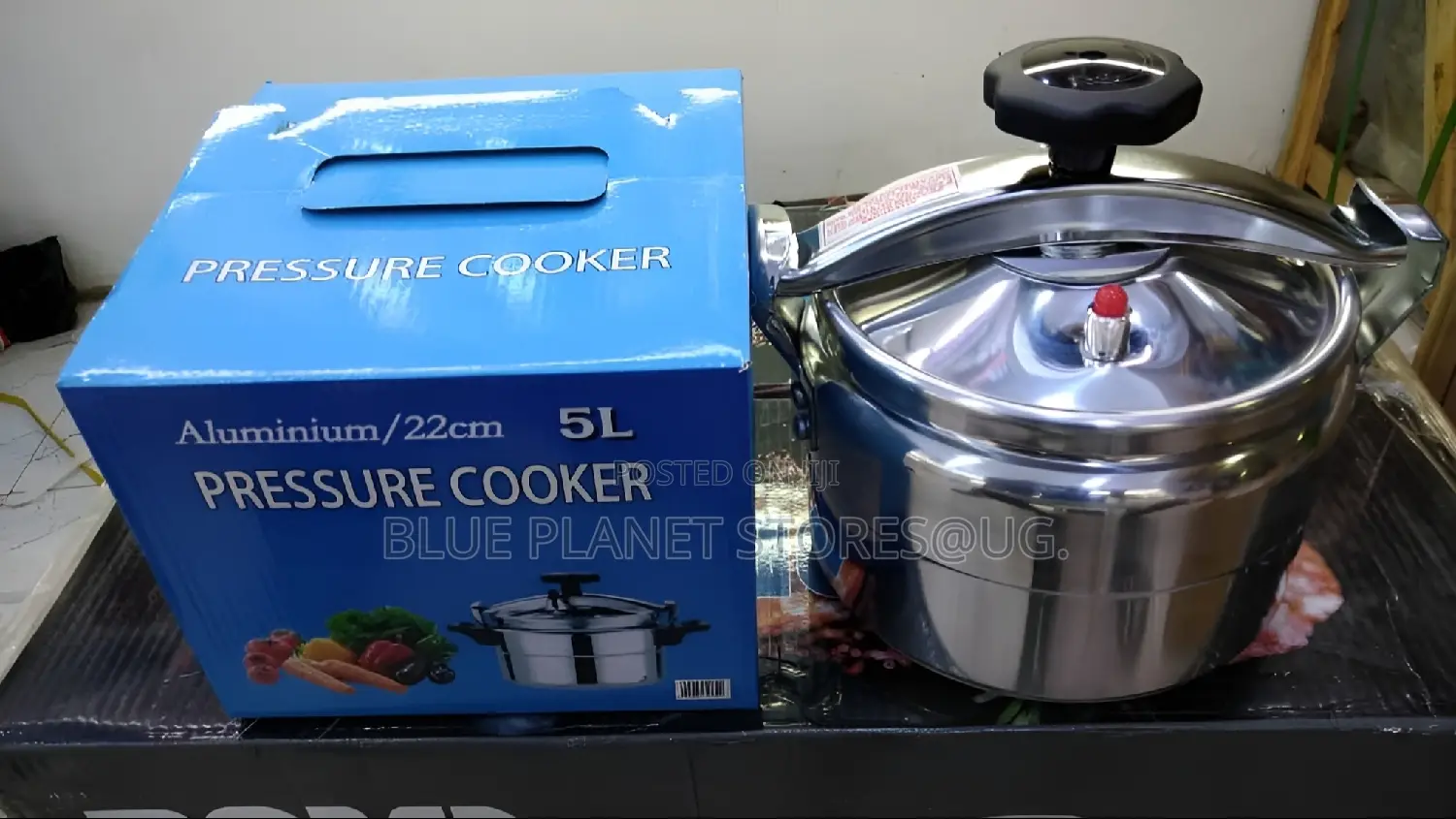 GENERIC 5.0L Non Electric Pressure Cookers \\ Aluminium/22cm