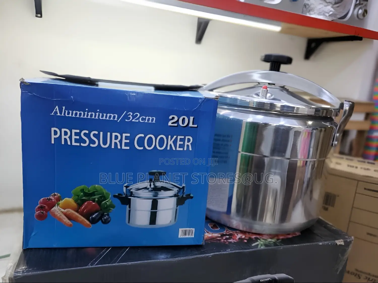 GENERIC 20L Non Electric Pressure Cookers \\ Aluminium/32cm